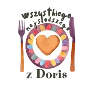 Logo Wszystkiego najsłodszego z Doris – ręcznie zdobione ciastka lukrowane