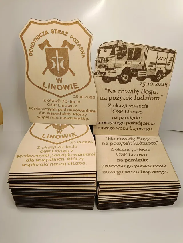 Grawerowana ramka okolicznościowa