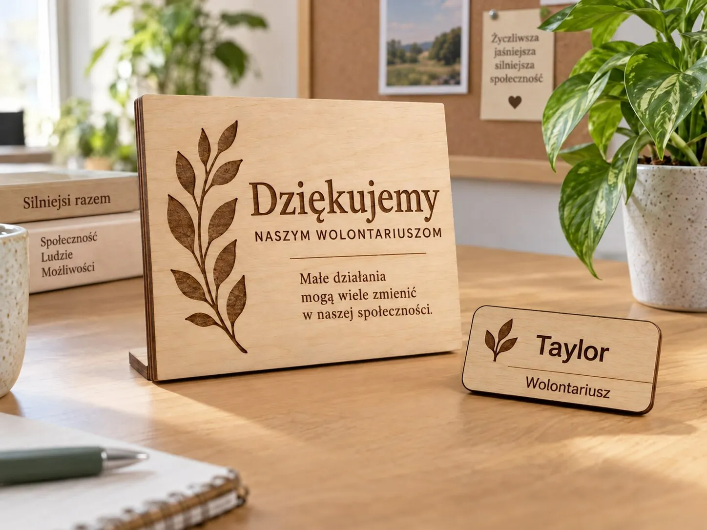 Realizacja: Pamiątki i identyfikacja dla fundacji i stowarzyszeń