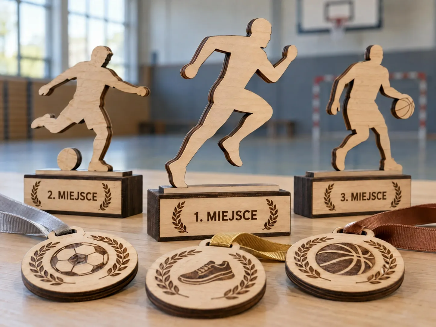 Realizacja: Nagrody turniejowe i pamiątki dla klubów sportowych