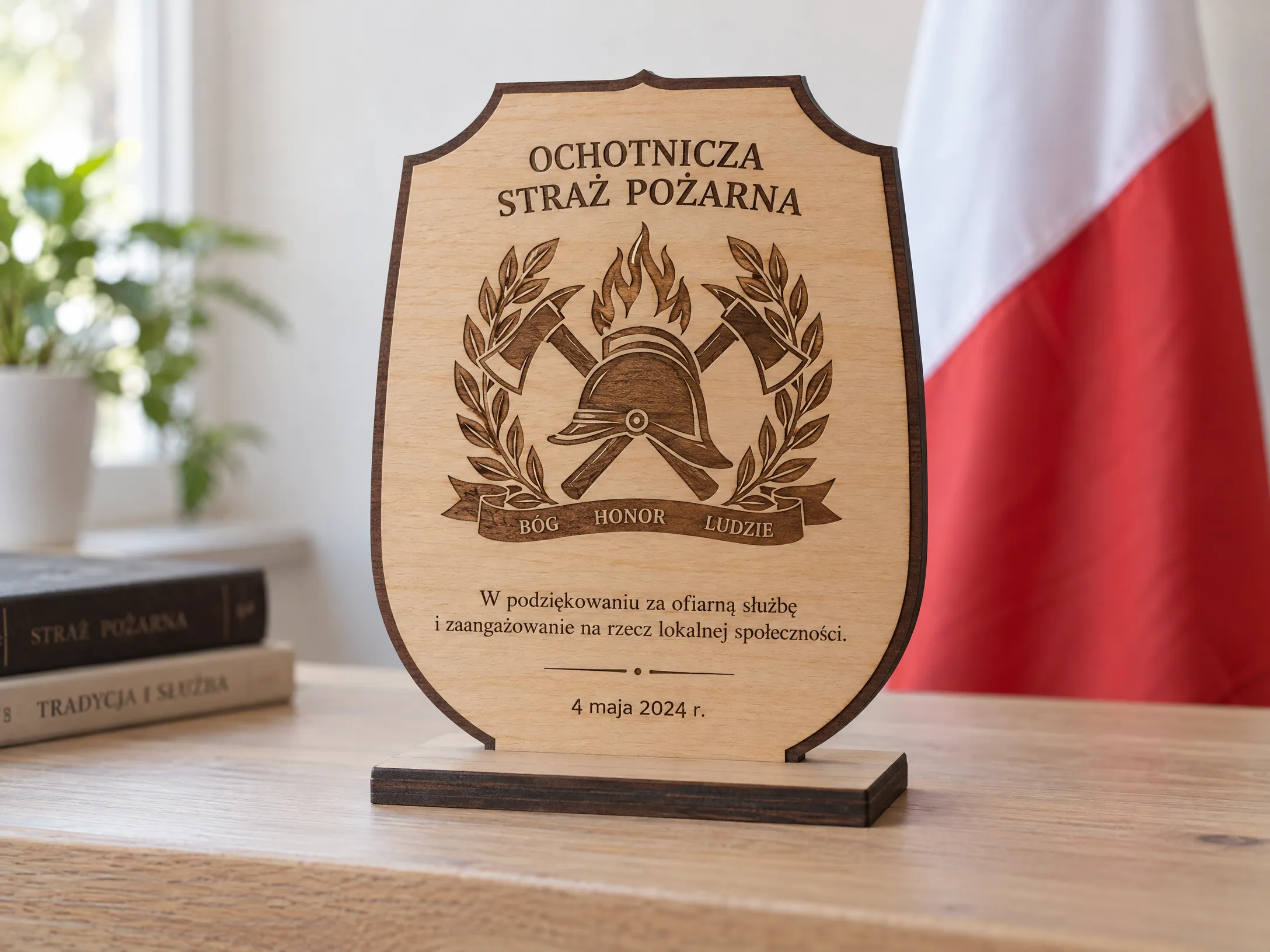 Realizacja: Tablice pamiątkowe dla jednostek OSP