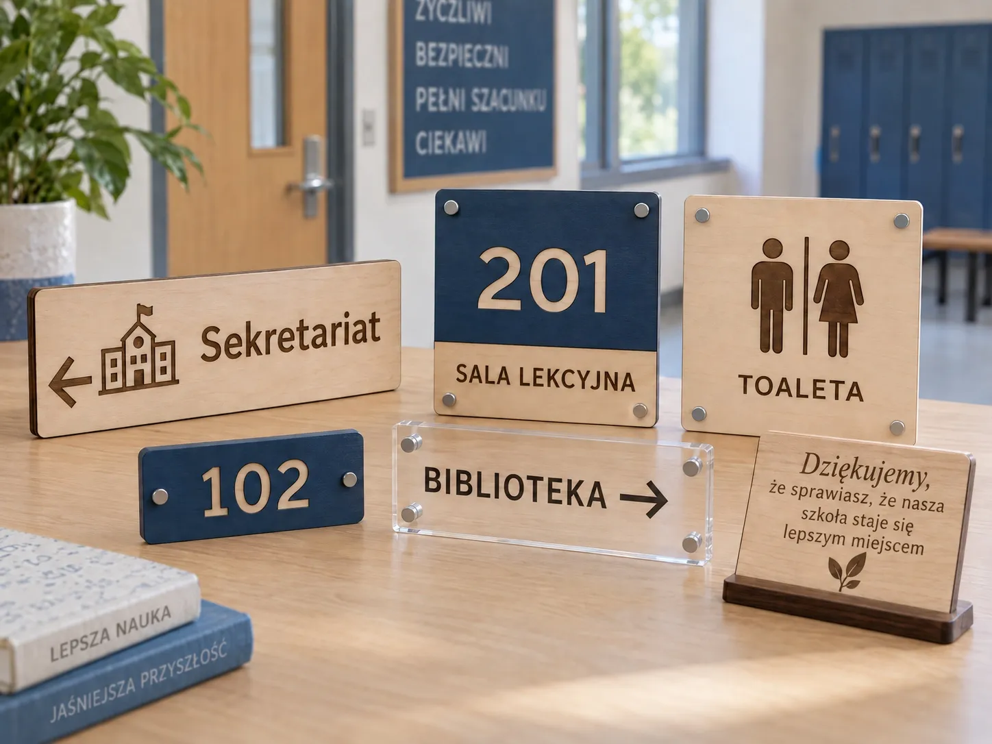 Realizacja: Tabliczki i oznaczenia dla instytucji